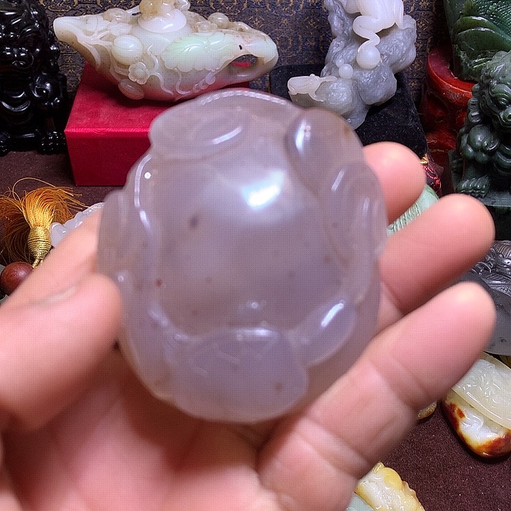 未镶嵌和田玉（糖玉）挂件