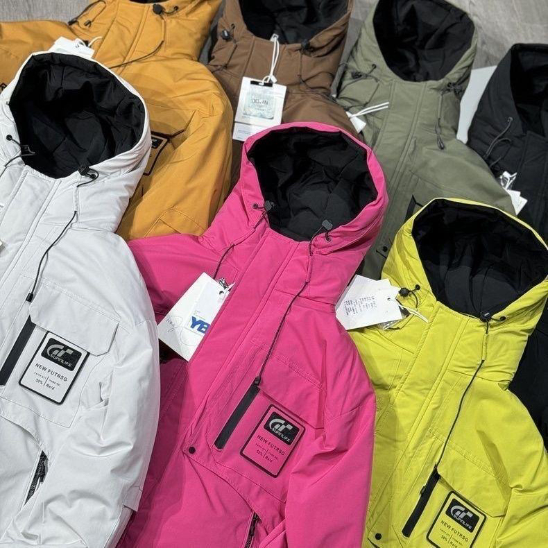 『派克硬冲』冬季户外连帽极地极寒防寒服休闲硬壳面料YR65