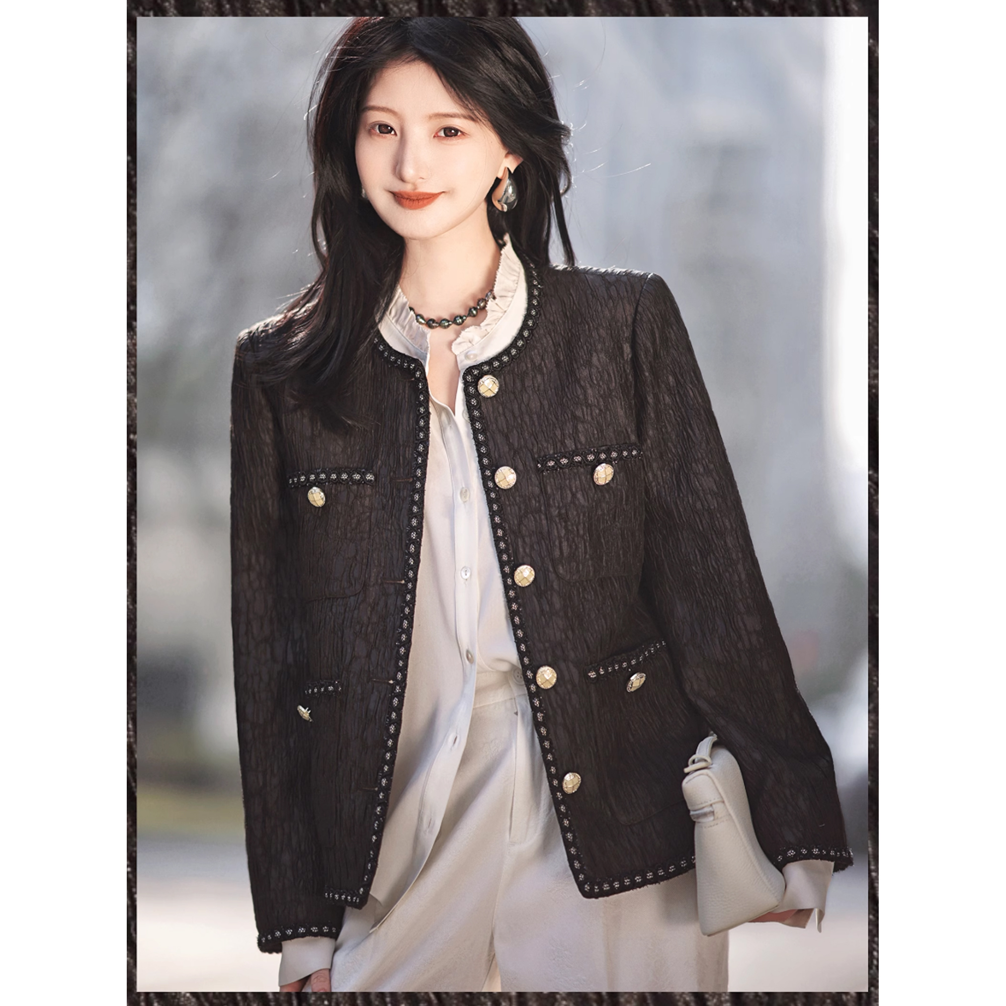 【赵大喜】2.19大上新！非遗线：香云纱小香 重磅推出/100真丝香.云纱