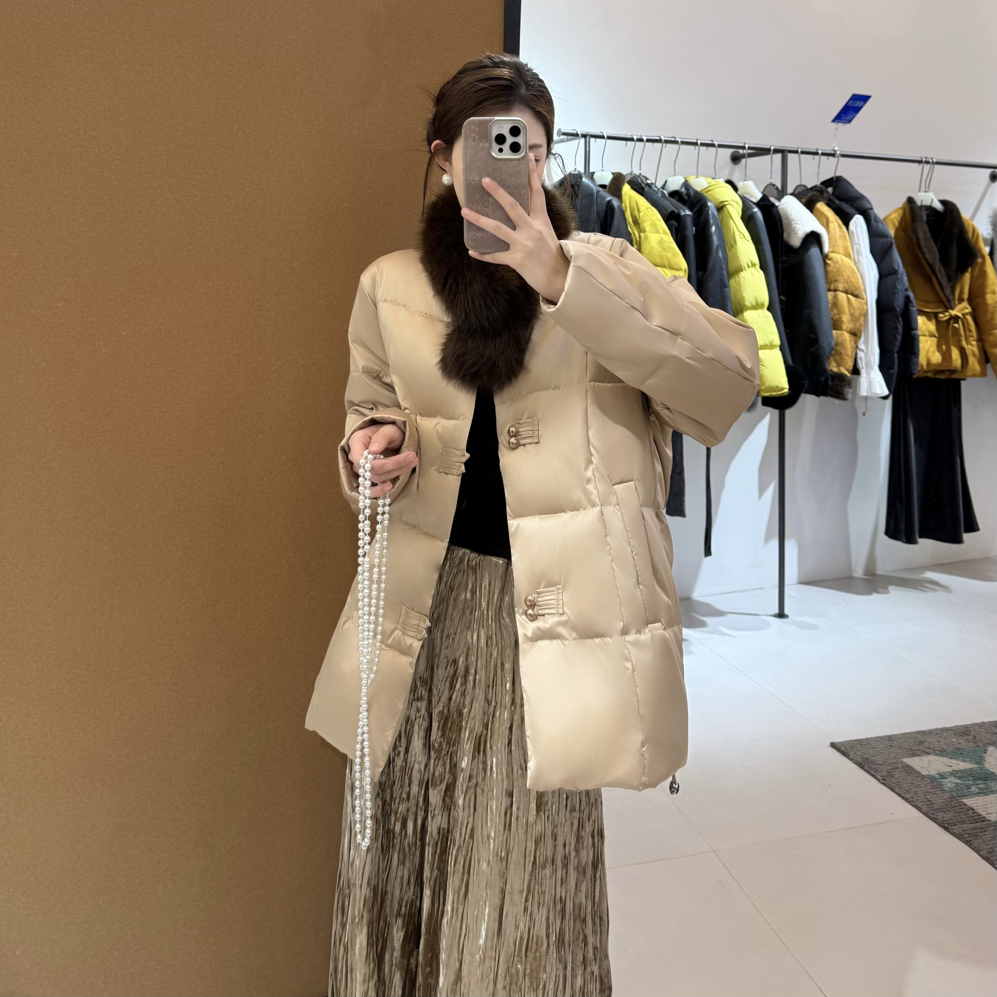新中式复古国风盘扣棉服外套高级感洋气百搭气质轻奢复古小众时尚