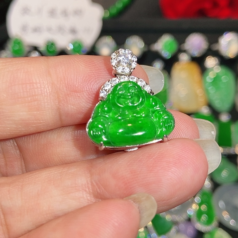 【闪购商品】颈饰未镶嵌翡翠天然翡翠