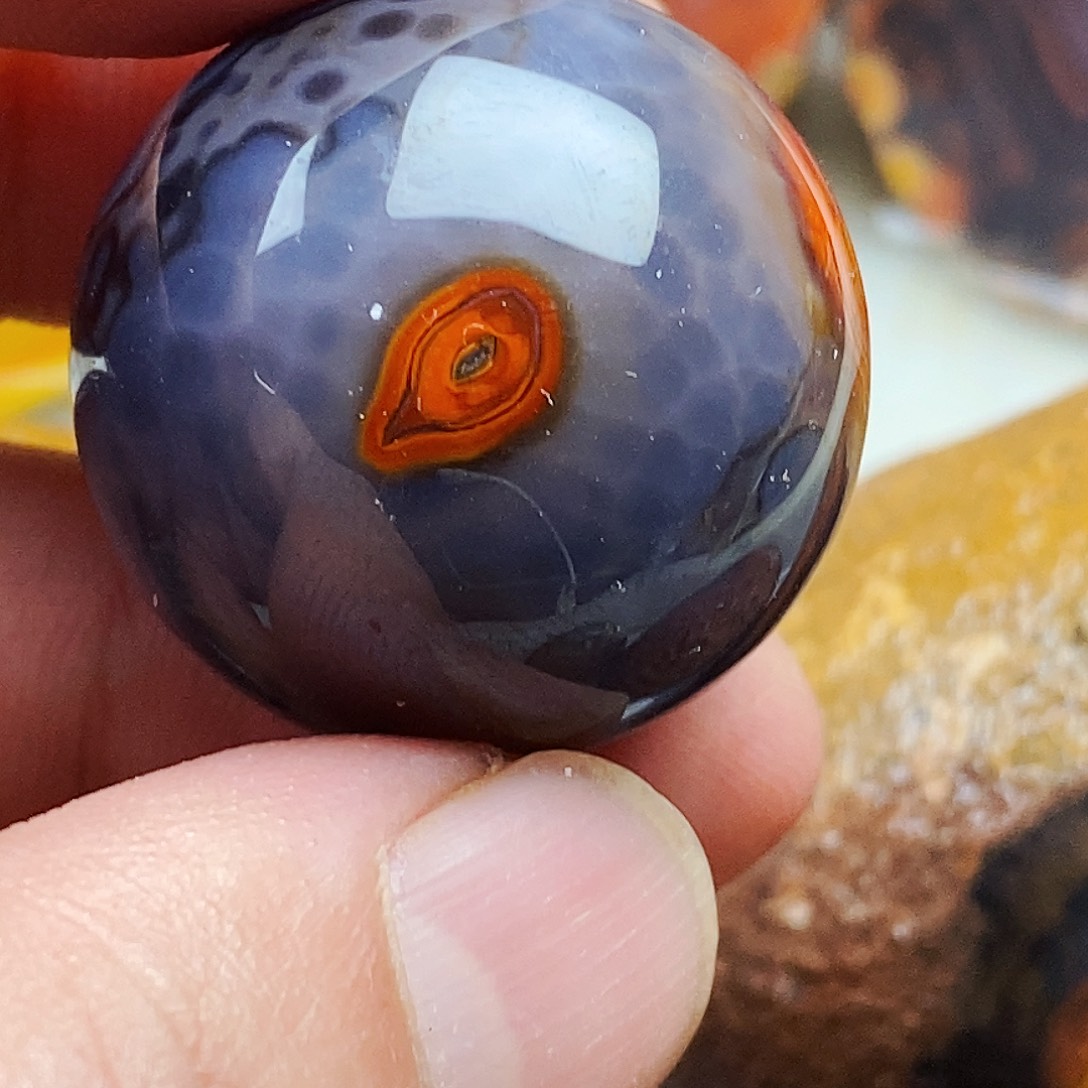 财***郎定制玛瑙未镶嵌战国红