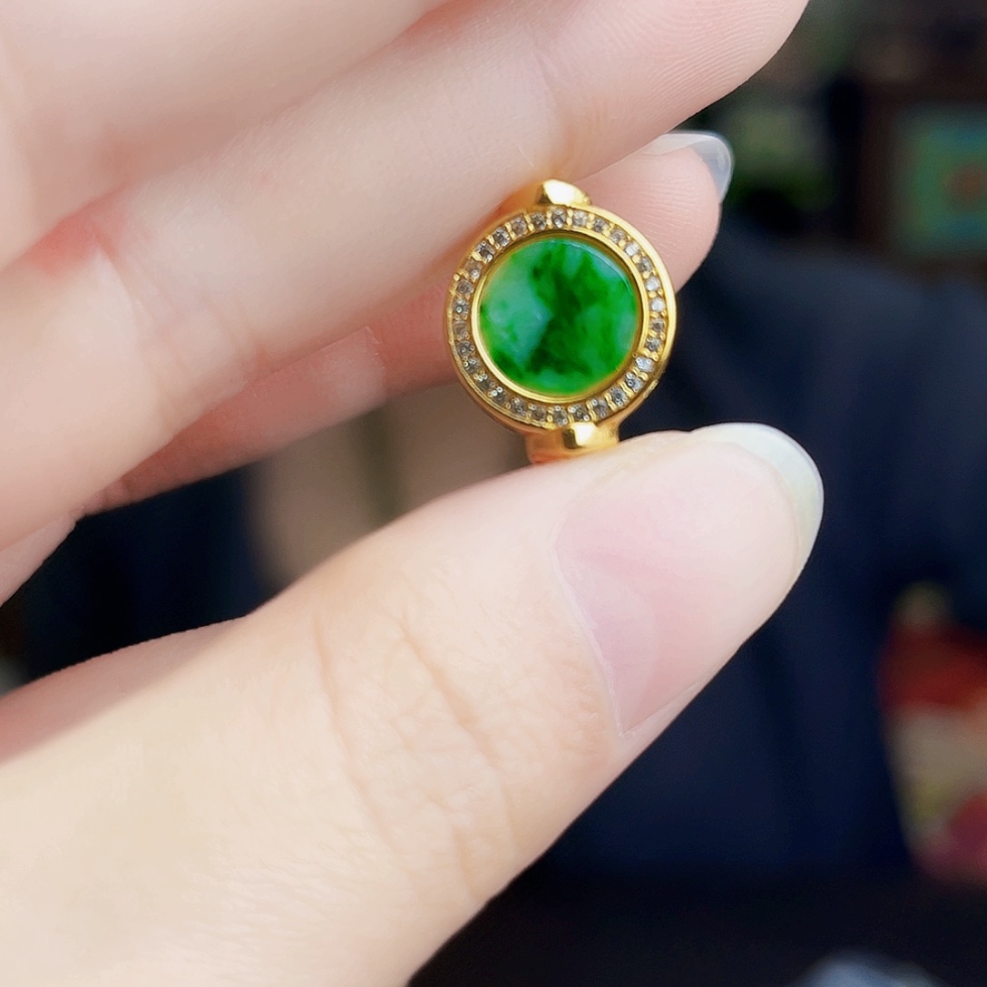 颈饰银S925镶嵌翡翠多样性