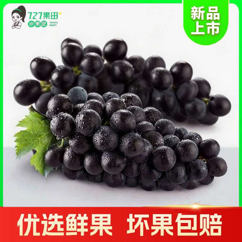 巨峰葡萄一串 约500g