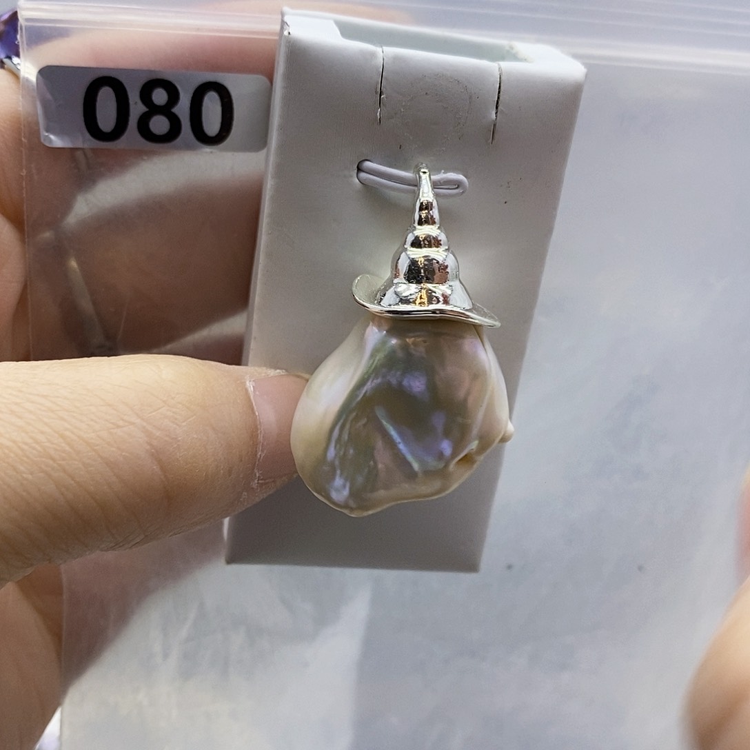 颈饰合金淡水珍珠