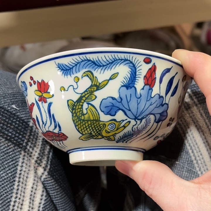 瓷片///////直径12.5厘米。黄西西。