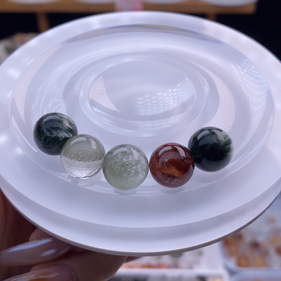 -***涡手链未镶嵌水晶定制打孔不退换