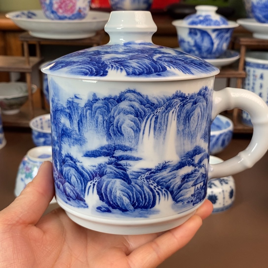 景德镇陶瓷手工手绘