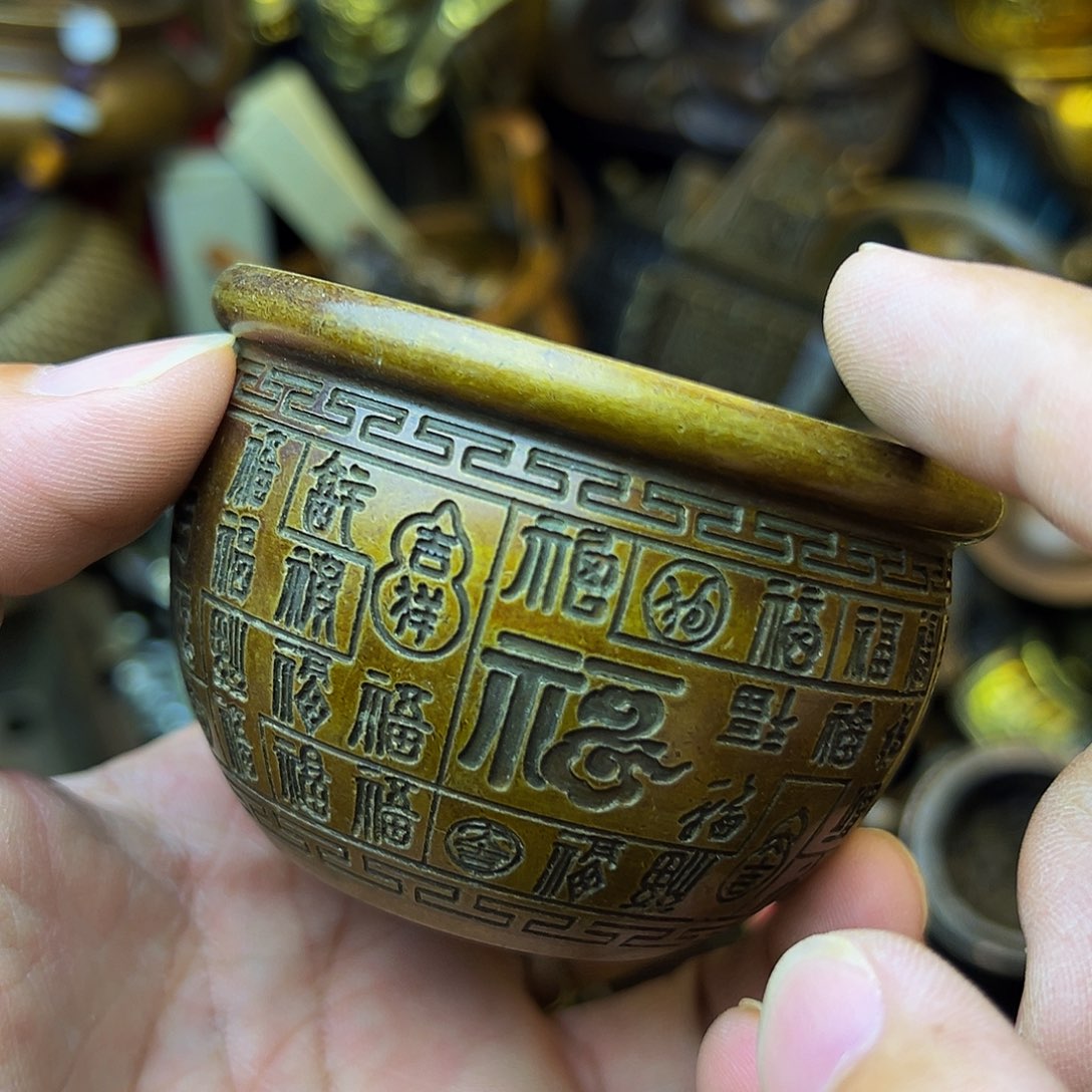 精品铜器精美文玩摆件
