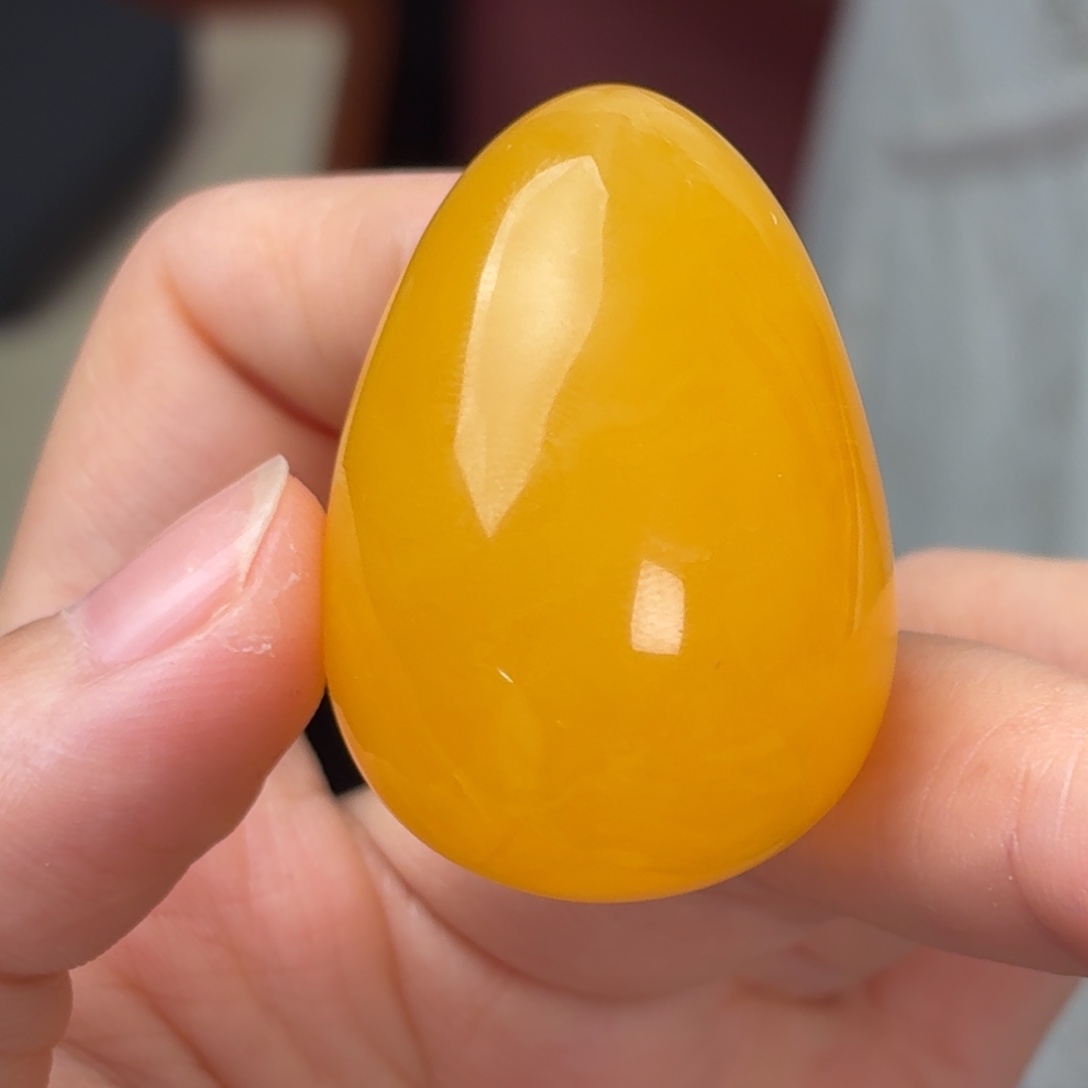 蜜蜡未镶嵌吊坠(不含链)满蜡水滴