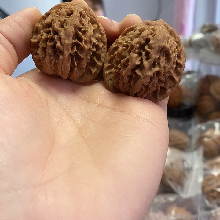 文玩核桃把件36小众皇冠蜡皮