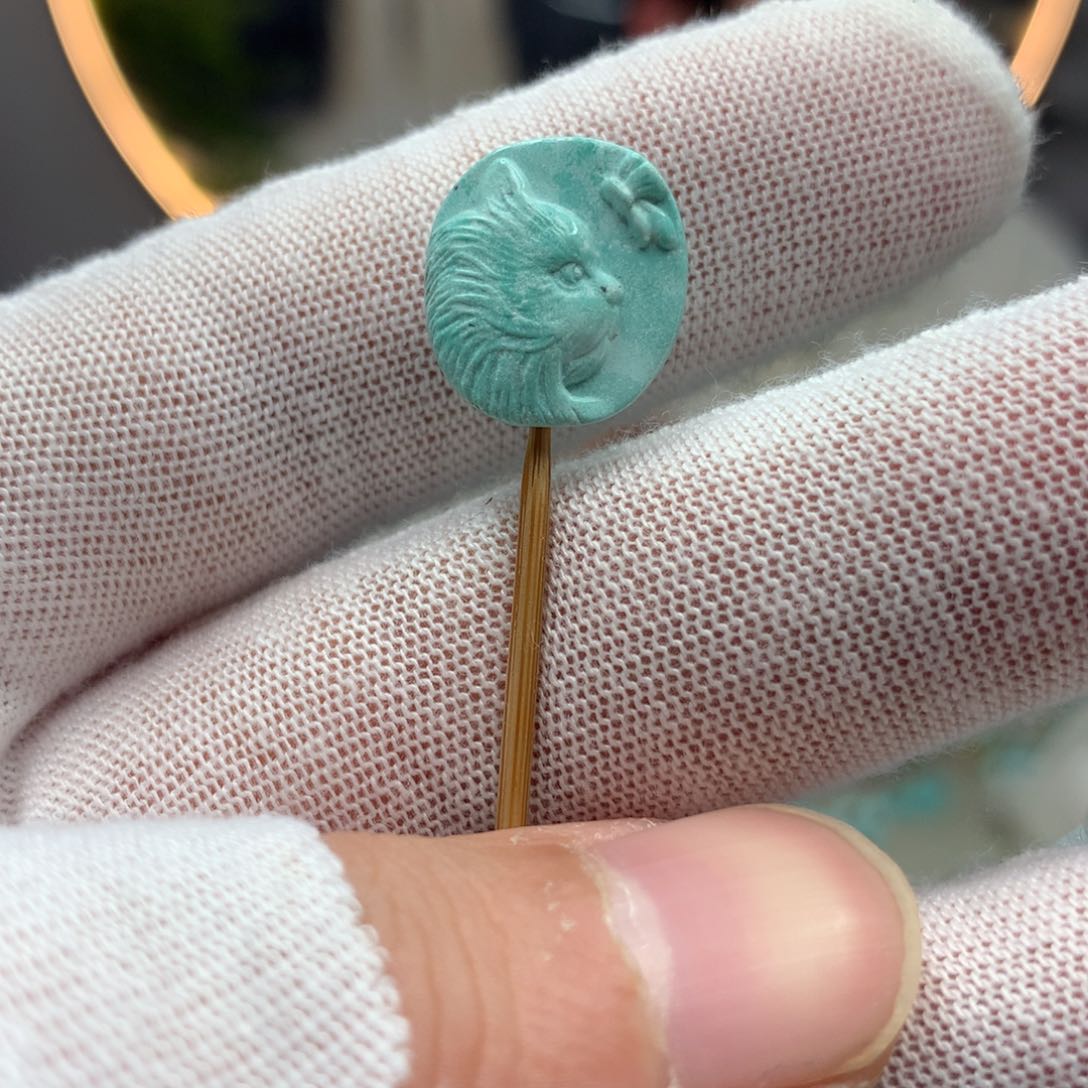 绿松石挂件未镶嵌