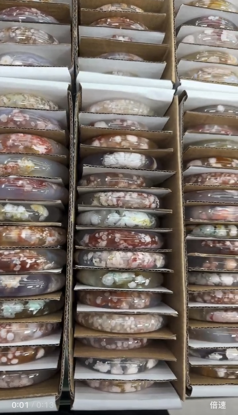 纯天然樱花玛瑙手镯多样性发货（下单改份数）