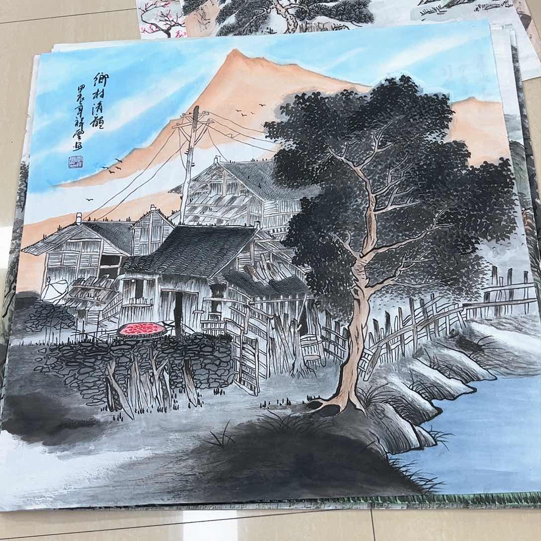 国画国画作品欣赏