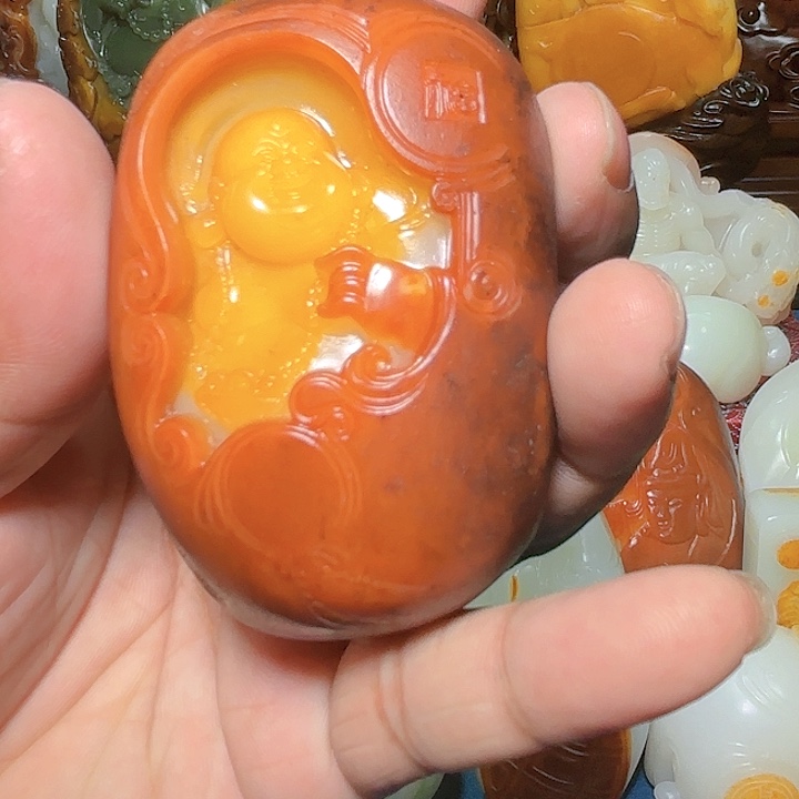 和田玉把件未镶嵌用**0