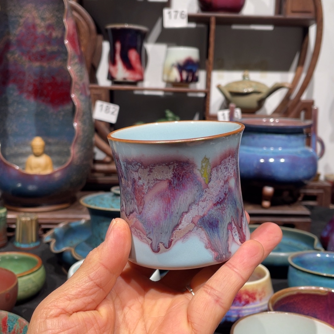 S****中国生后钧瓷茶器