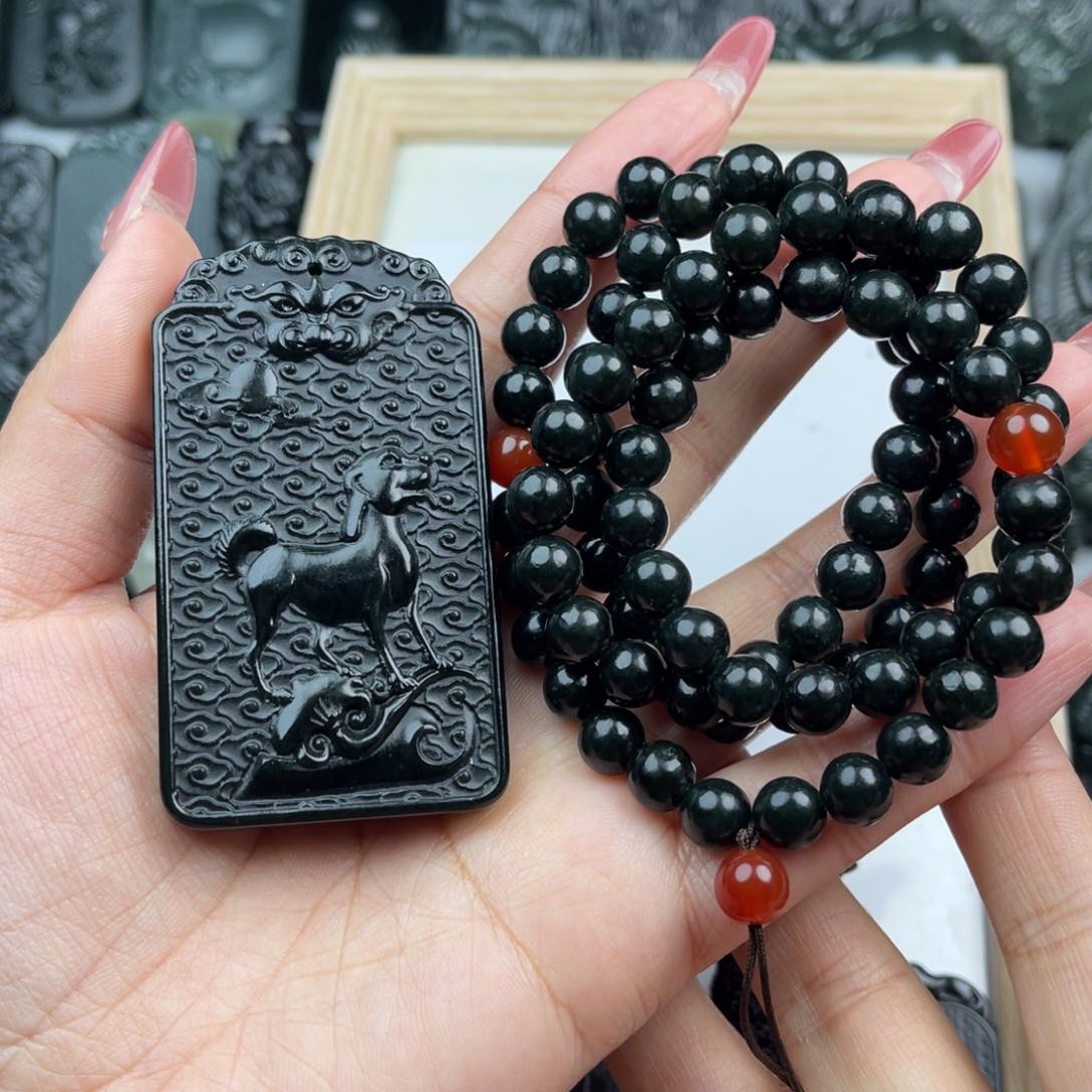 和田玉颈饰未镶嵌王*辰