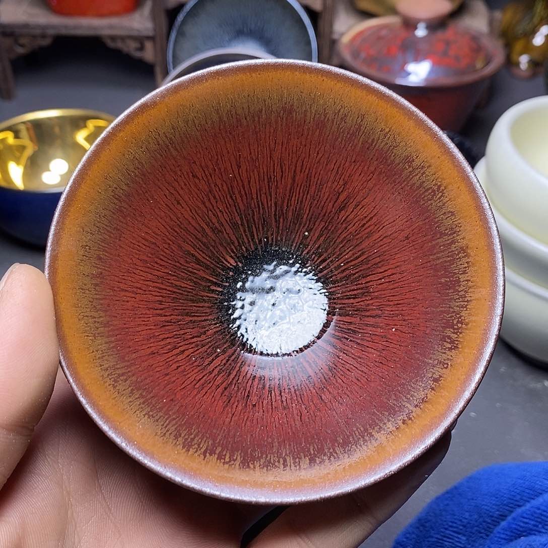 茶盏有瑕介意勿拍98