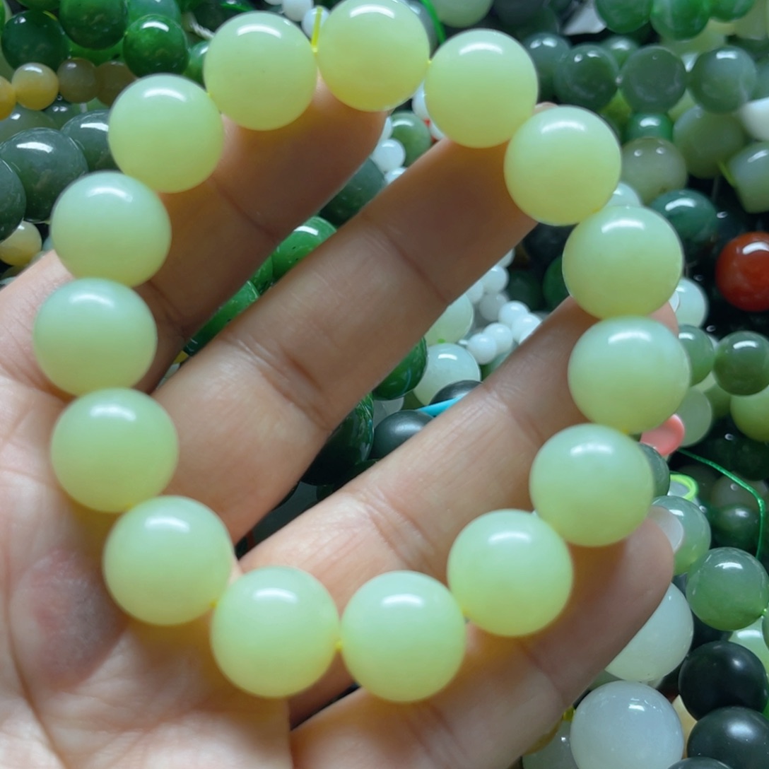 和田玉手链未镶嵌