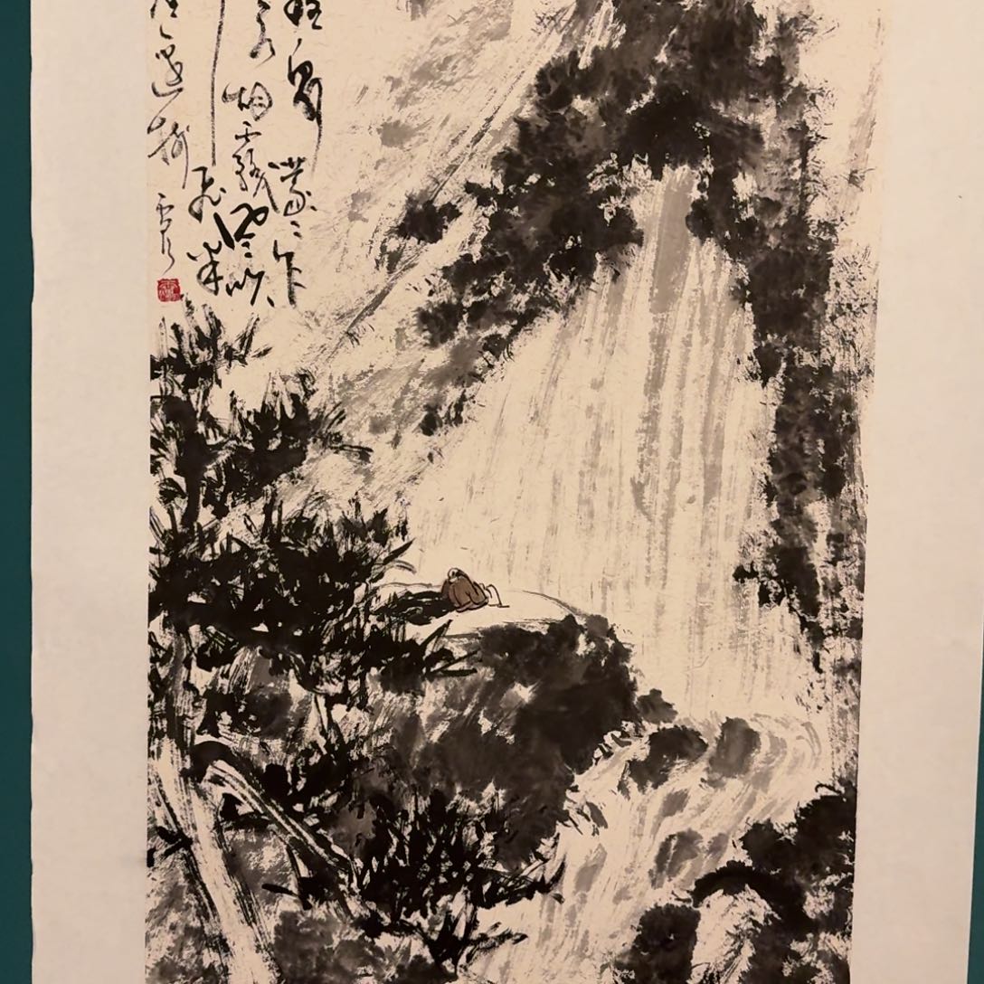 国画雷公老师画作