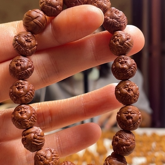手串/手链橄榄核龙纹桃核