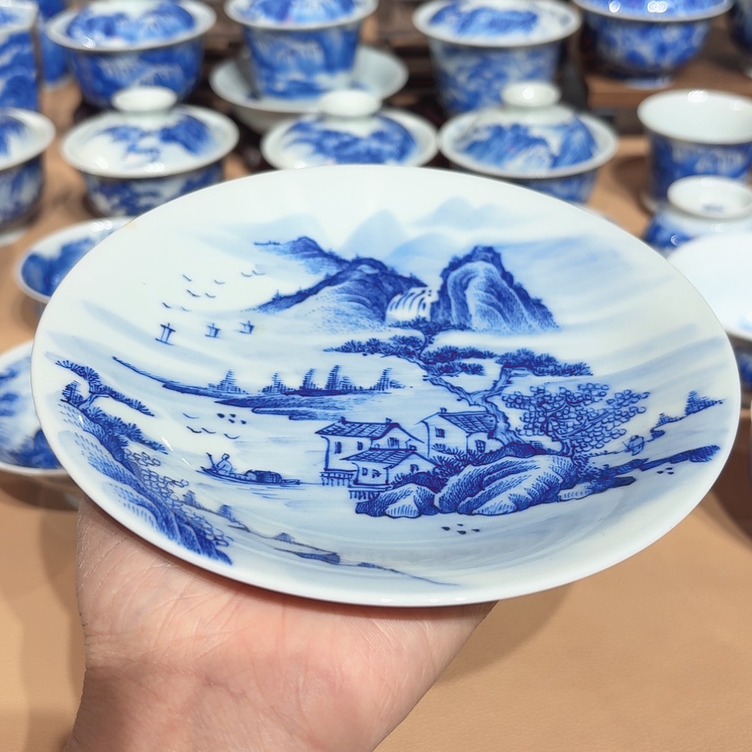 景德镇纯手绘壶承