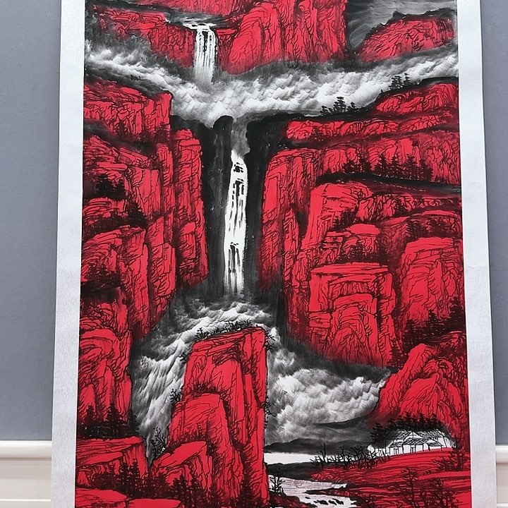 国画书法作品多次参加