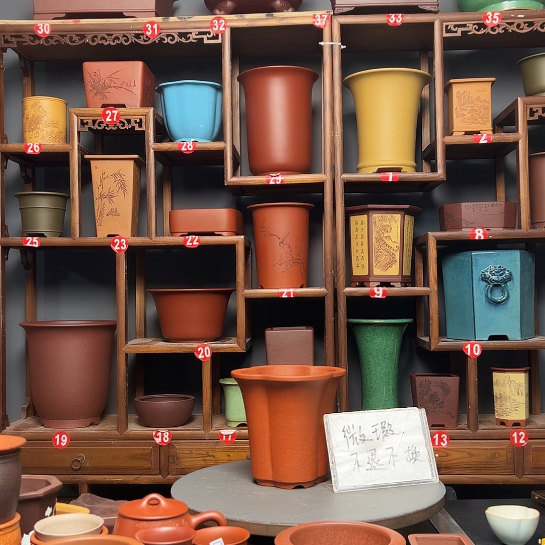 微***眾紫砂花盆紫砂花盆