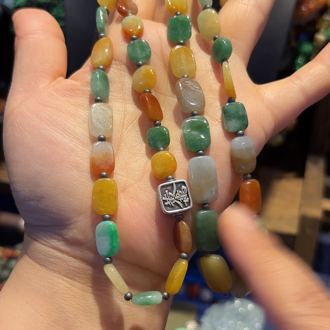 翡翠未镶嵌颈饰原创