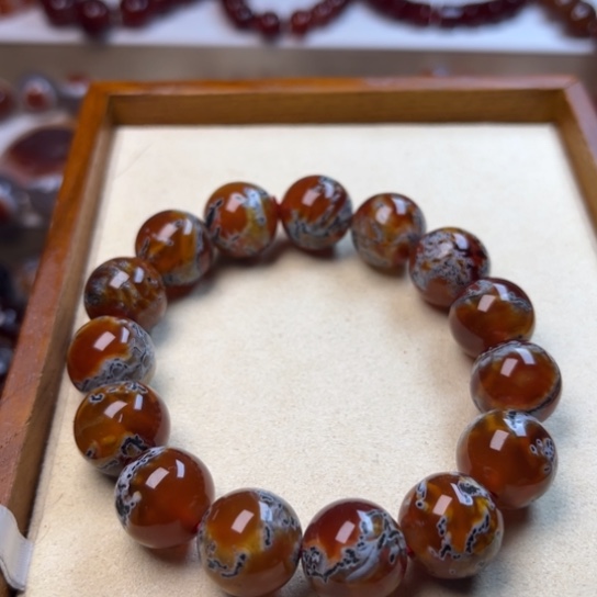 玛瑙/玉髓未镶嵌手链