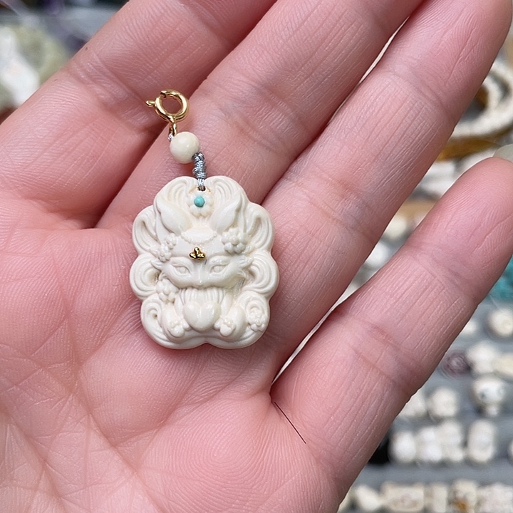 手串/手链/手镯猛犸象牙狐狸吊坠