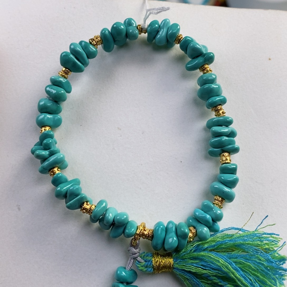 未镶嵌绿松石手串