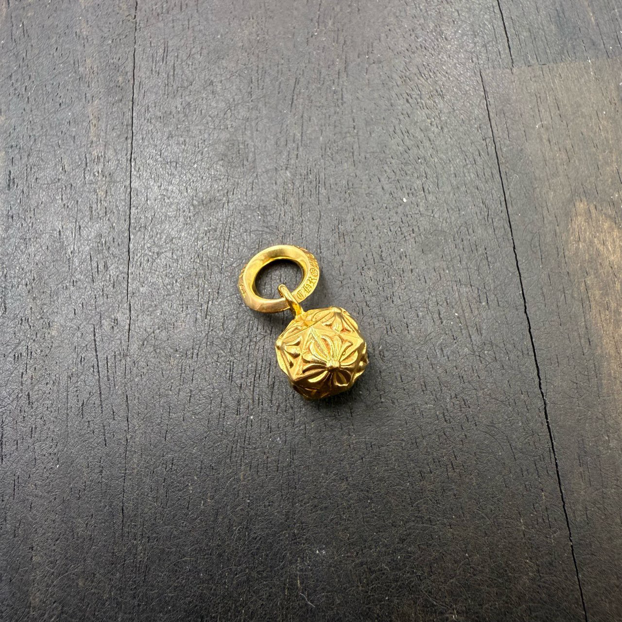 合金吊坠 Chrome Hearts 克罗心 22k 十字花球吊坠