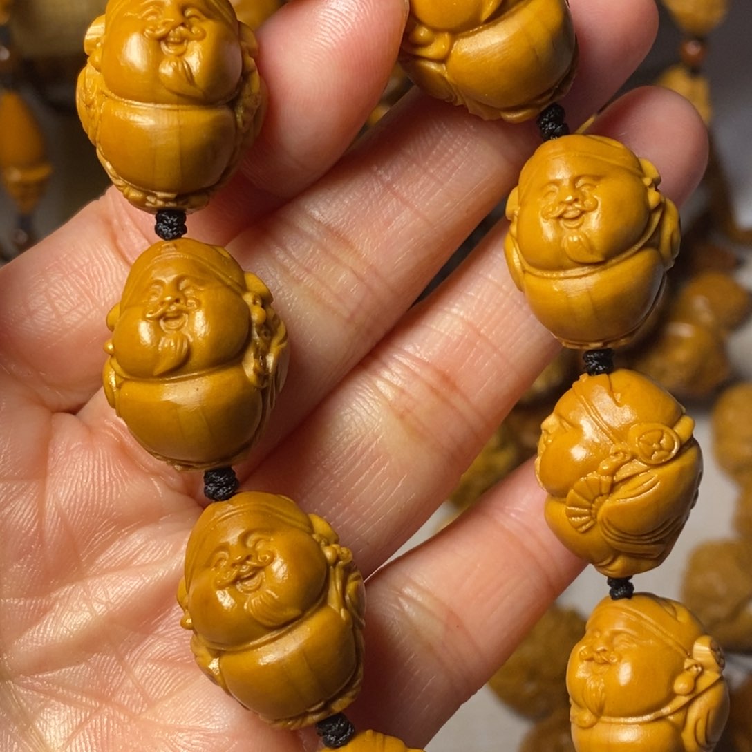 橄榄核手串/手链嘟嘟财神