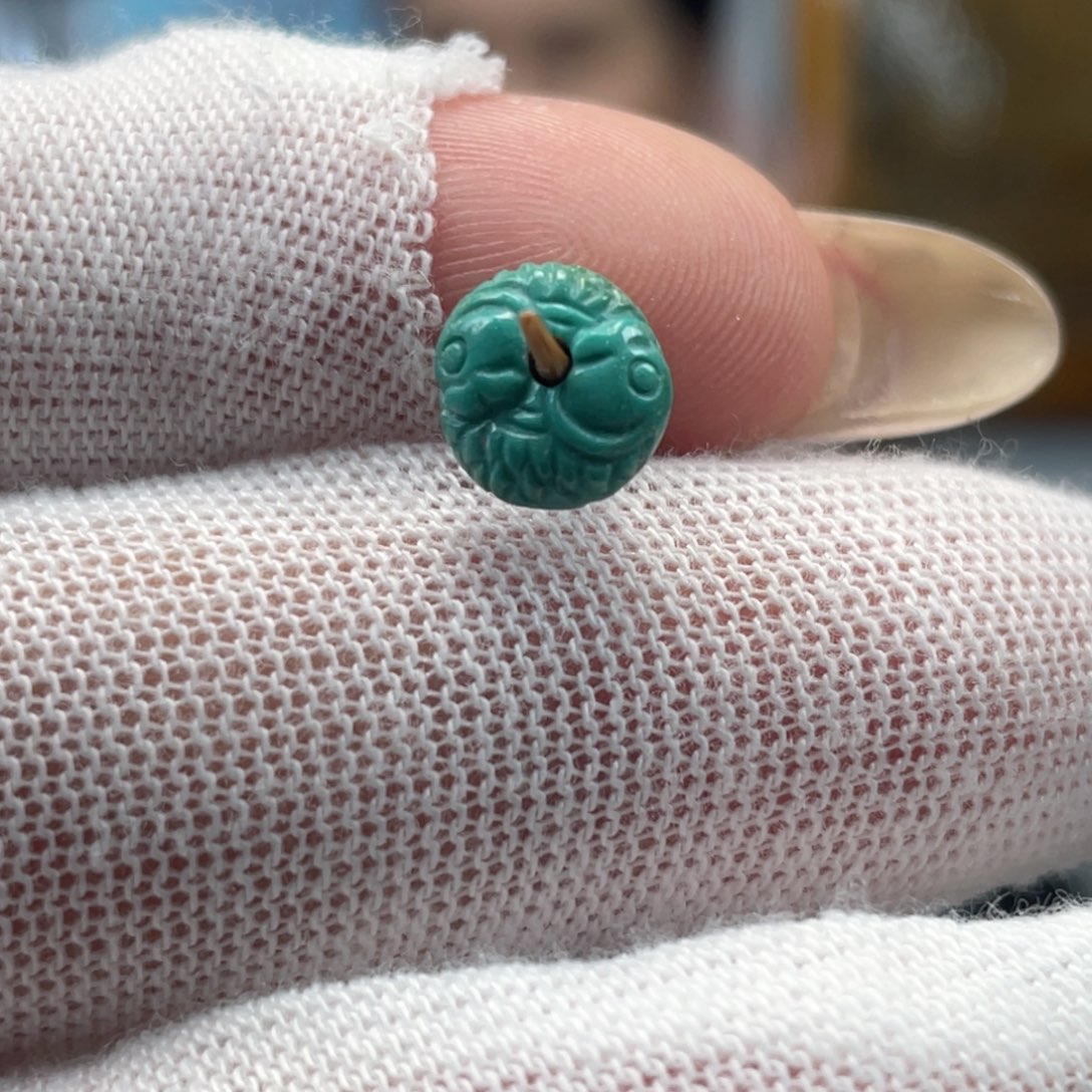 未镶嵌绿松石挂件