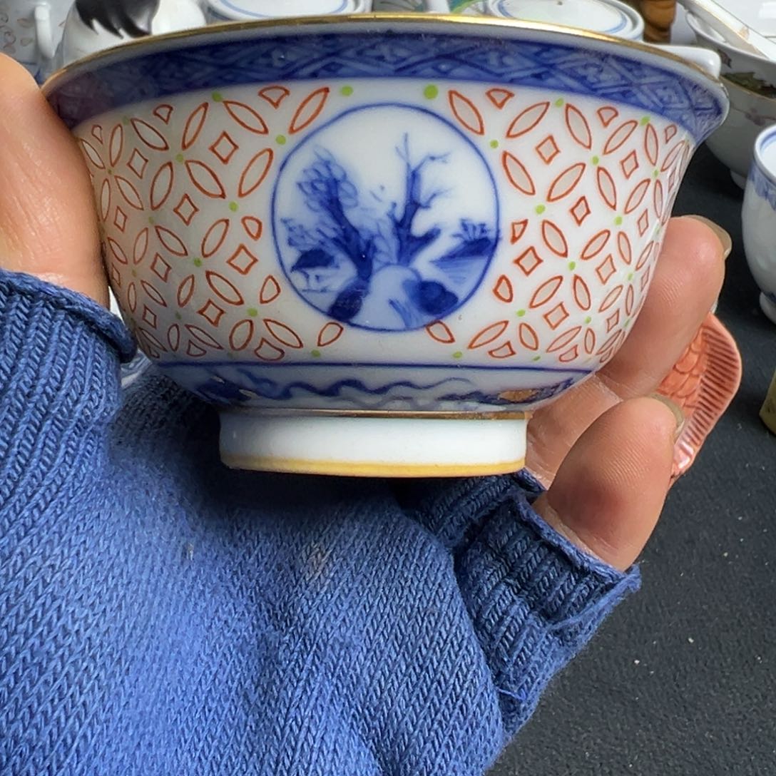 杯景德镇陶瓷青花