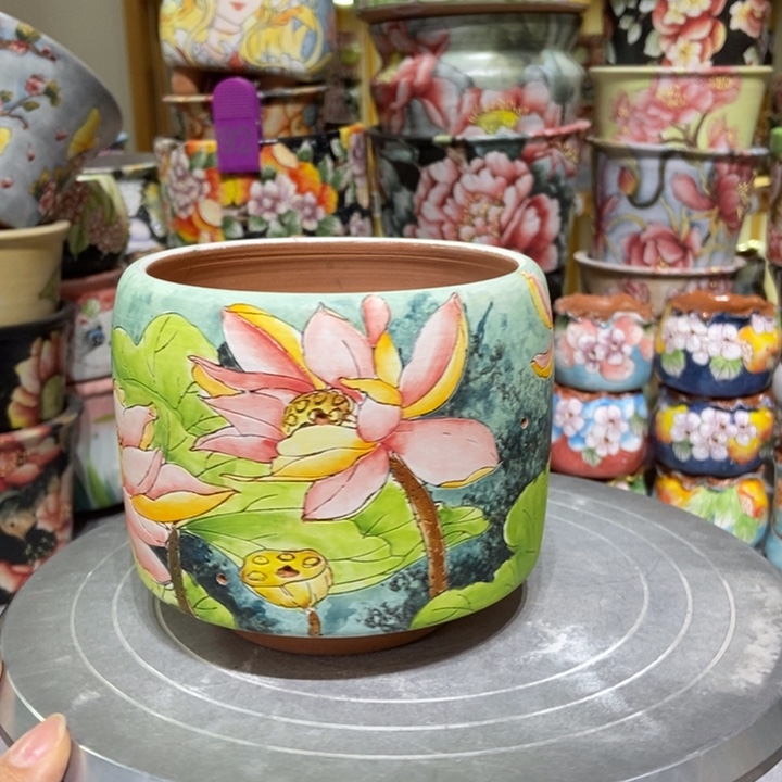 景德镇艺术手绘作品