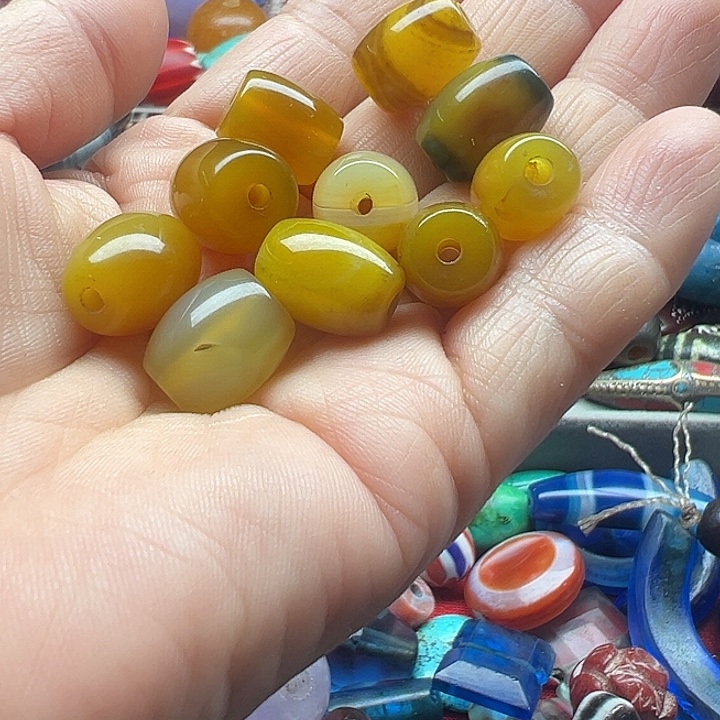 玛瑙/玉髓未镶嵌颈饰