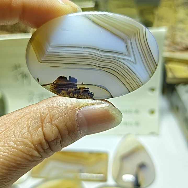 玛瑙/玉髓未镶嵌珠宝奇石