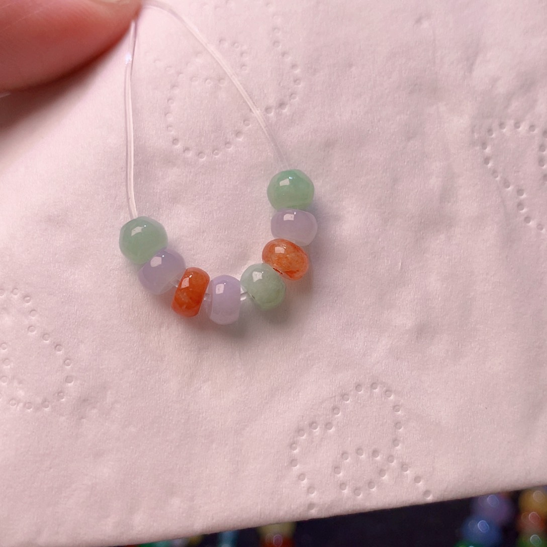 定制翡翠未镶嵌翡翠珠子48