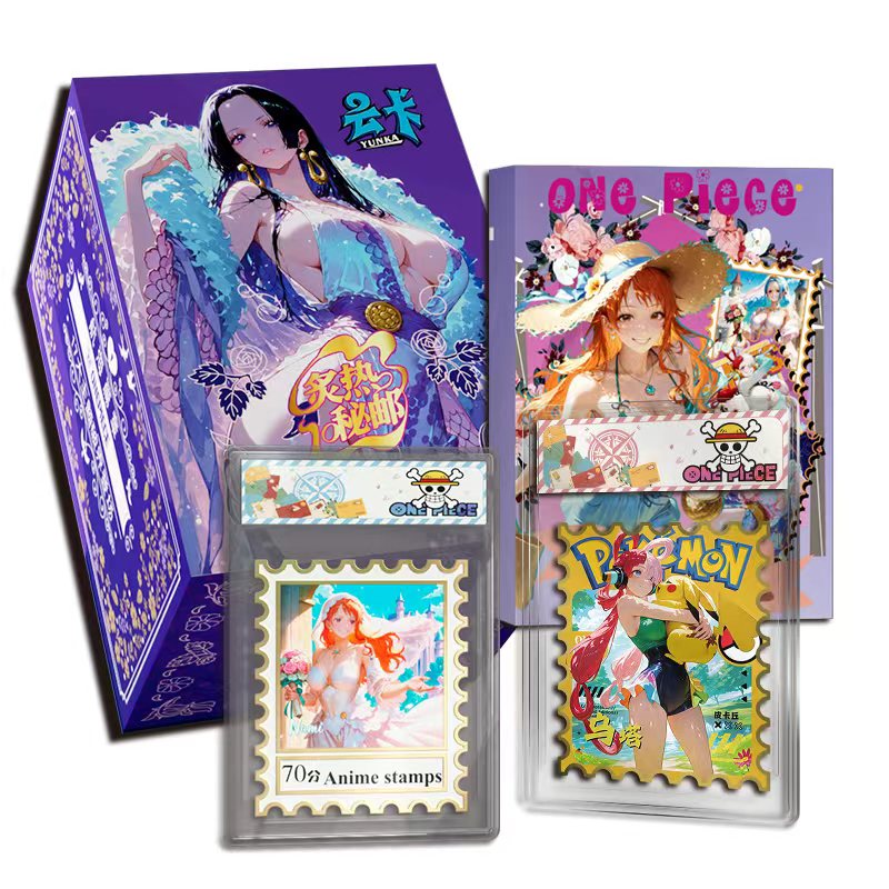 【玩法合集】云卡航海王金属邮票-国卡二创收藏卡牌盲盒【代拆【拆包】