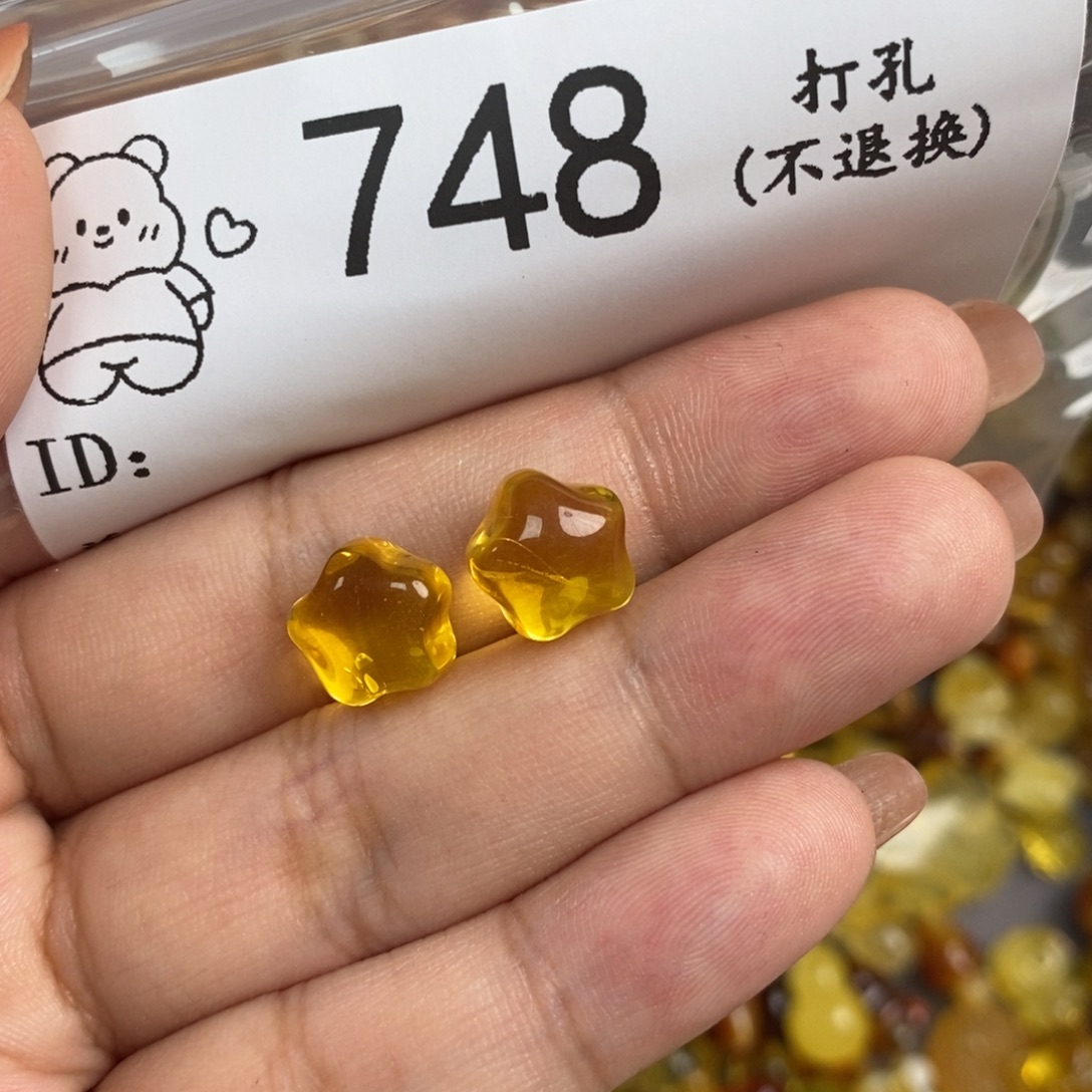 琥珀未镶嵌珠宝奇石