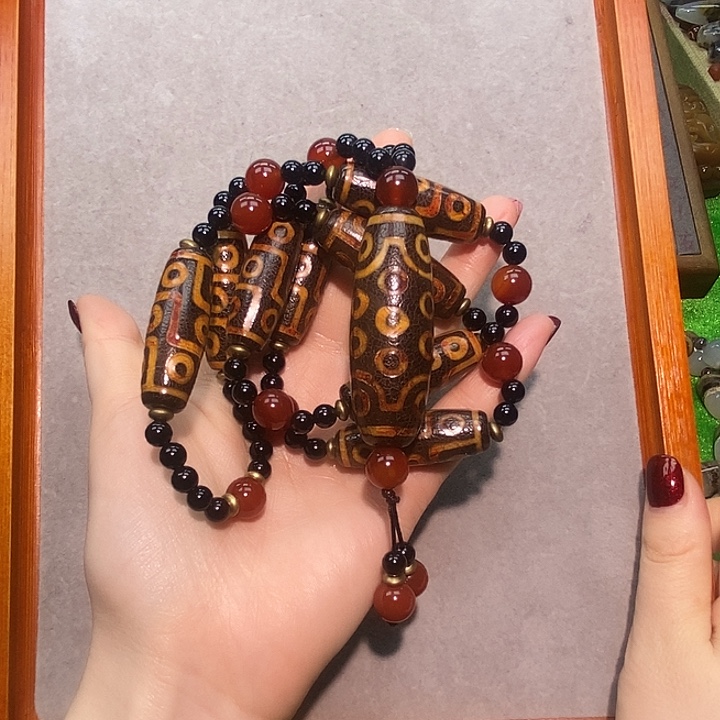 玛瑙/玉髓（覆膜）未镶嵌项链