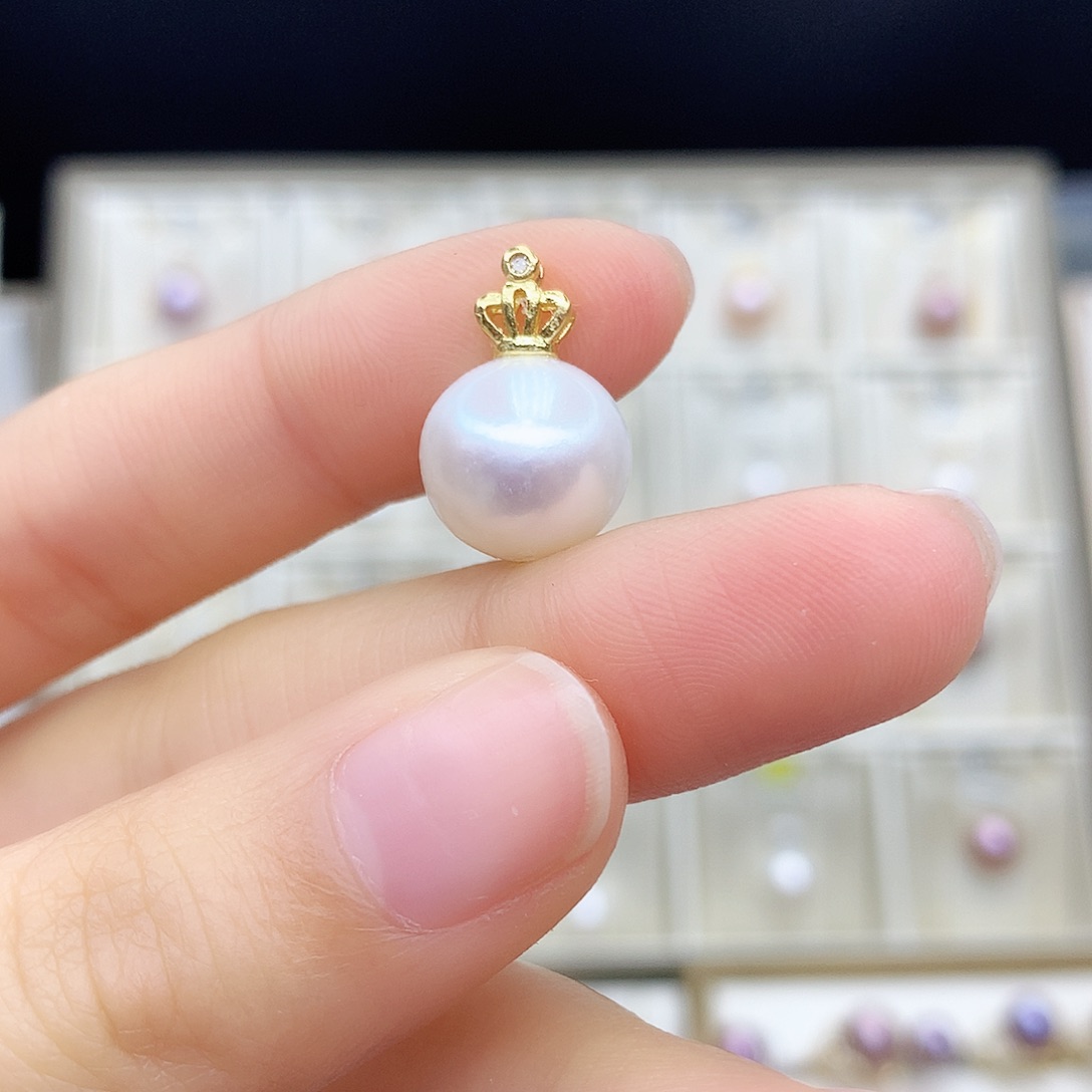 淡水珍珠颈饰合金