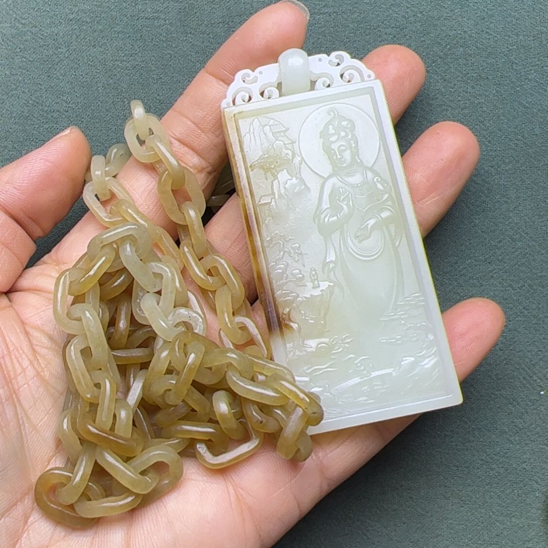 和田玉把件未镶嵌乐*乐