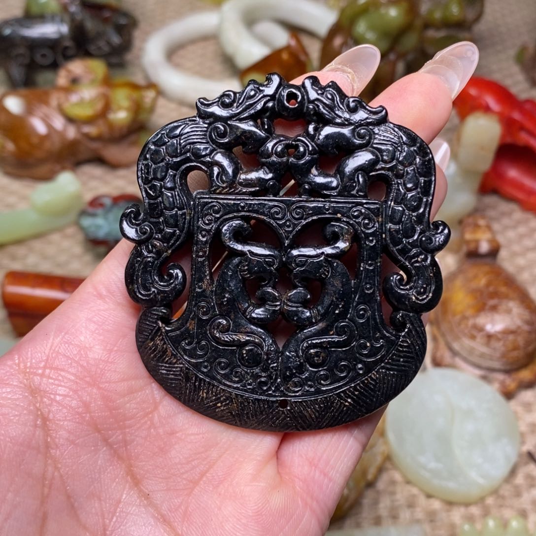 白玉菩提吊坠白玉菩提白玉菩提摆件