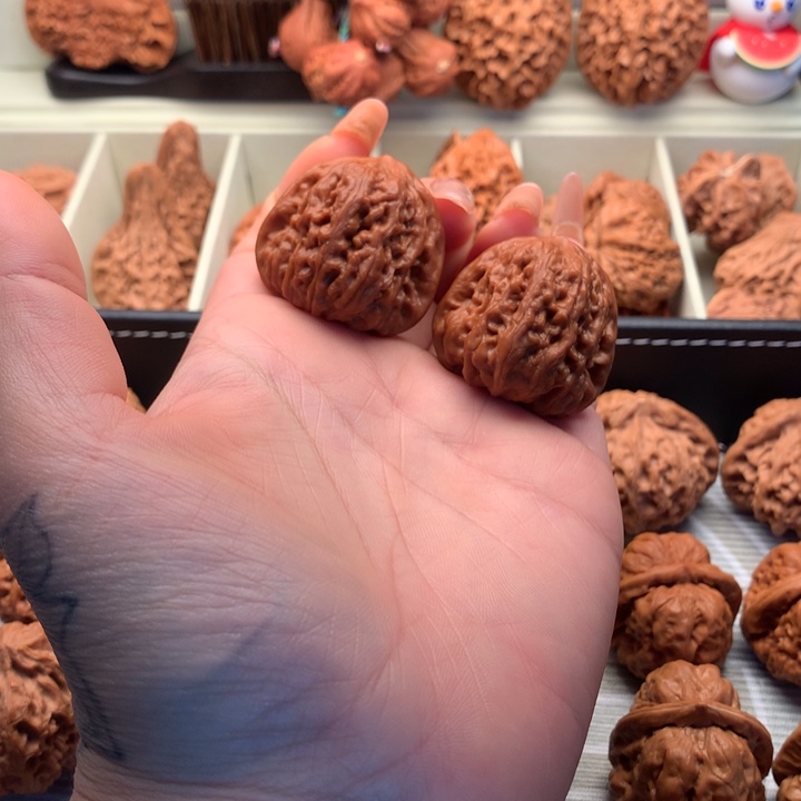 桃核吊坠37尺寸平谷大凹底全品