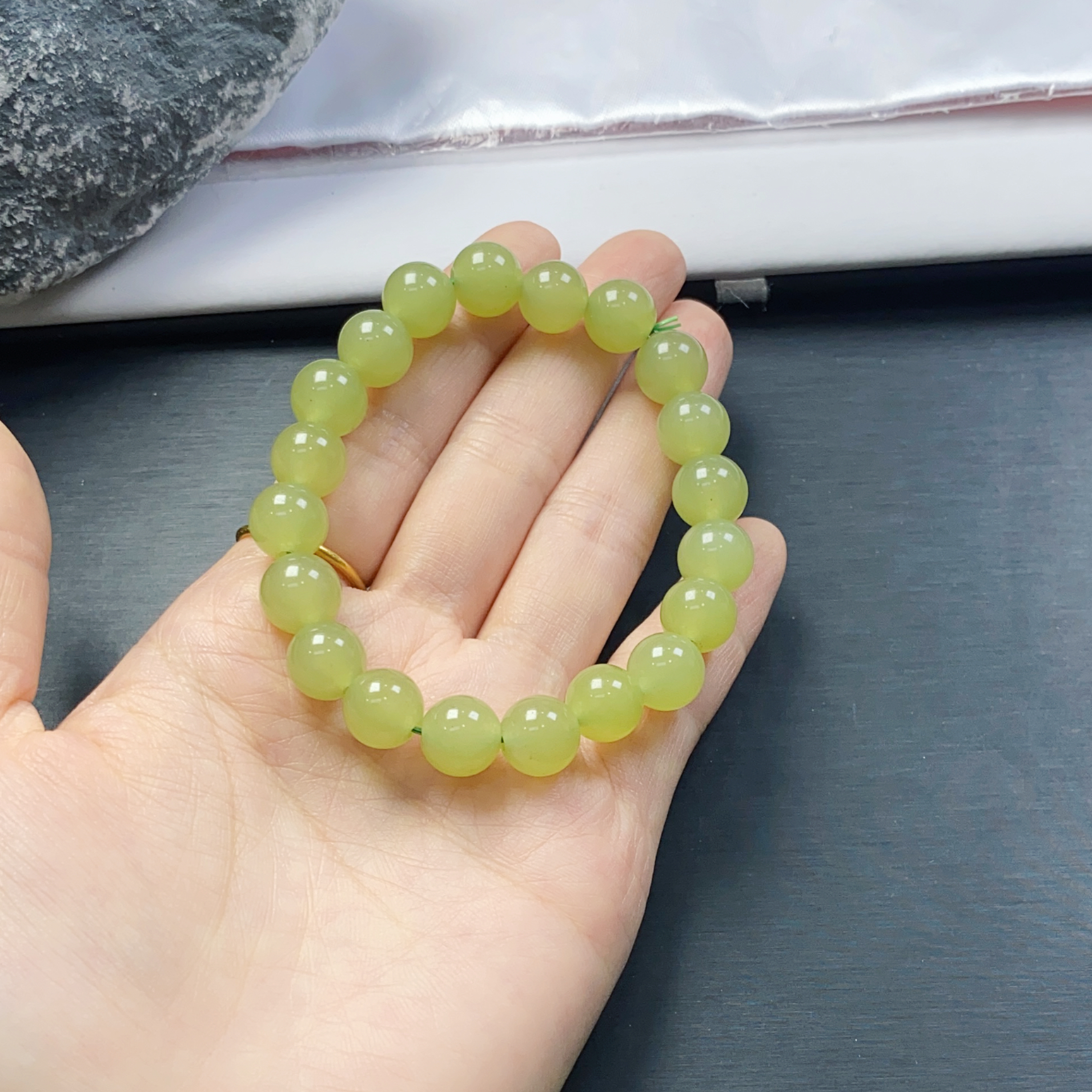 【聚宝严选】A184青系黄手串10妈妈款精致精美气质百搭