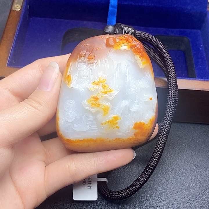 和田玉挂件未镶嵌N