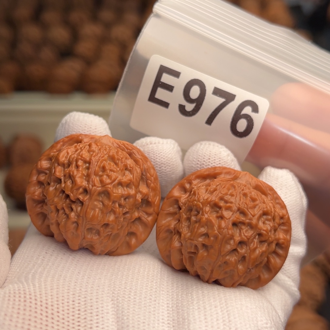 文玩核桃手串E976血麒麟39.5
